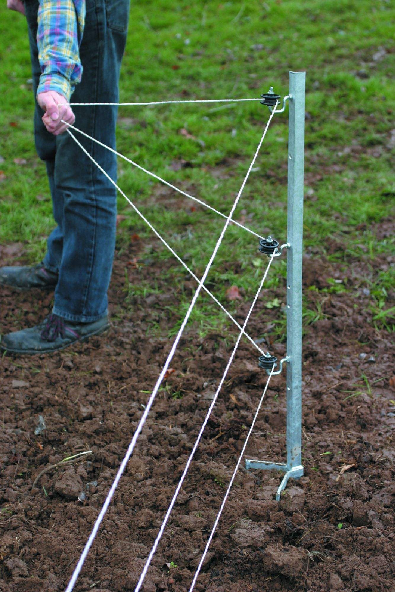 Piquets de coin pour cloture électrique Patura